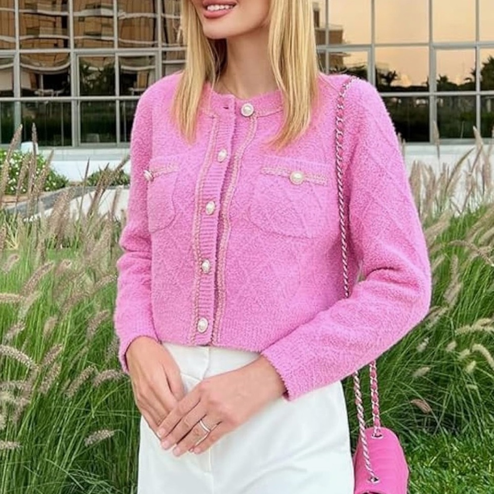Amazon Women's Pink Sweater